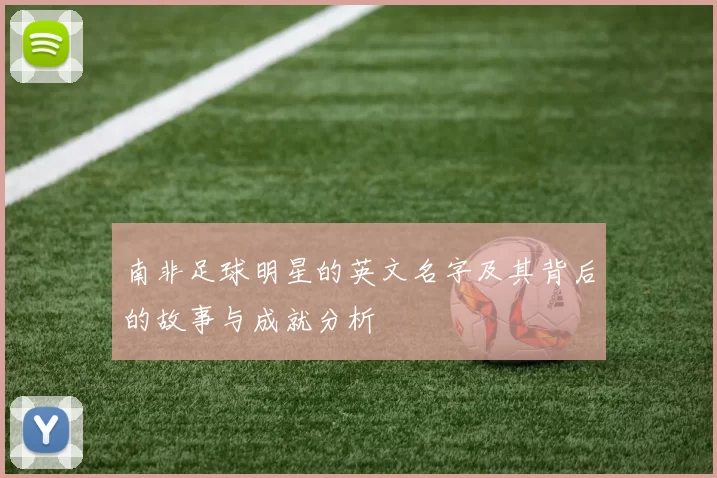 南非足球明星的英文名字及其背后的故事与成就分析