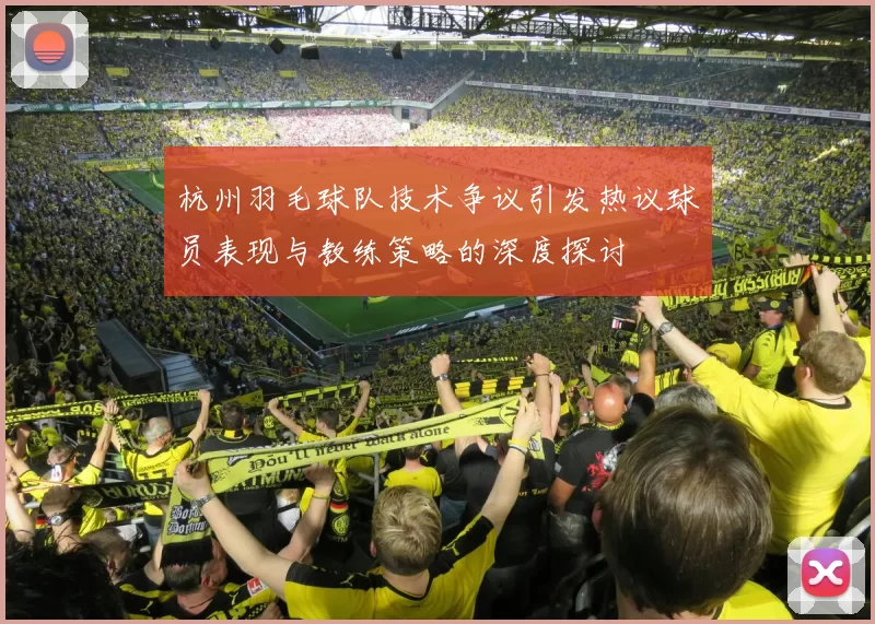 杭州羽毛球队技术争议引发热议球员表现与教练策略的深度探讨